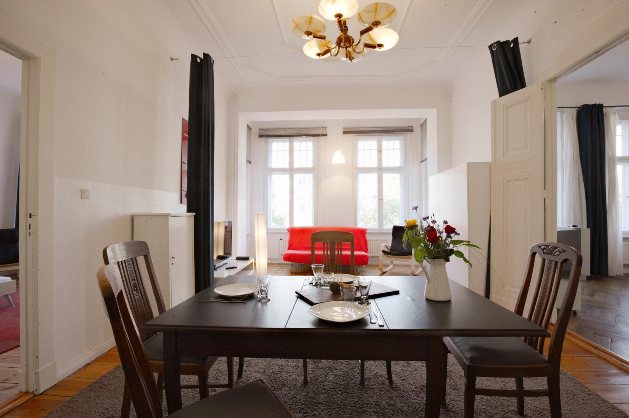 Elegante Altbauwohnung เบอร์ลิน ภายนอก รูปภาพ