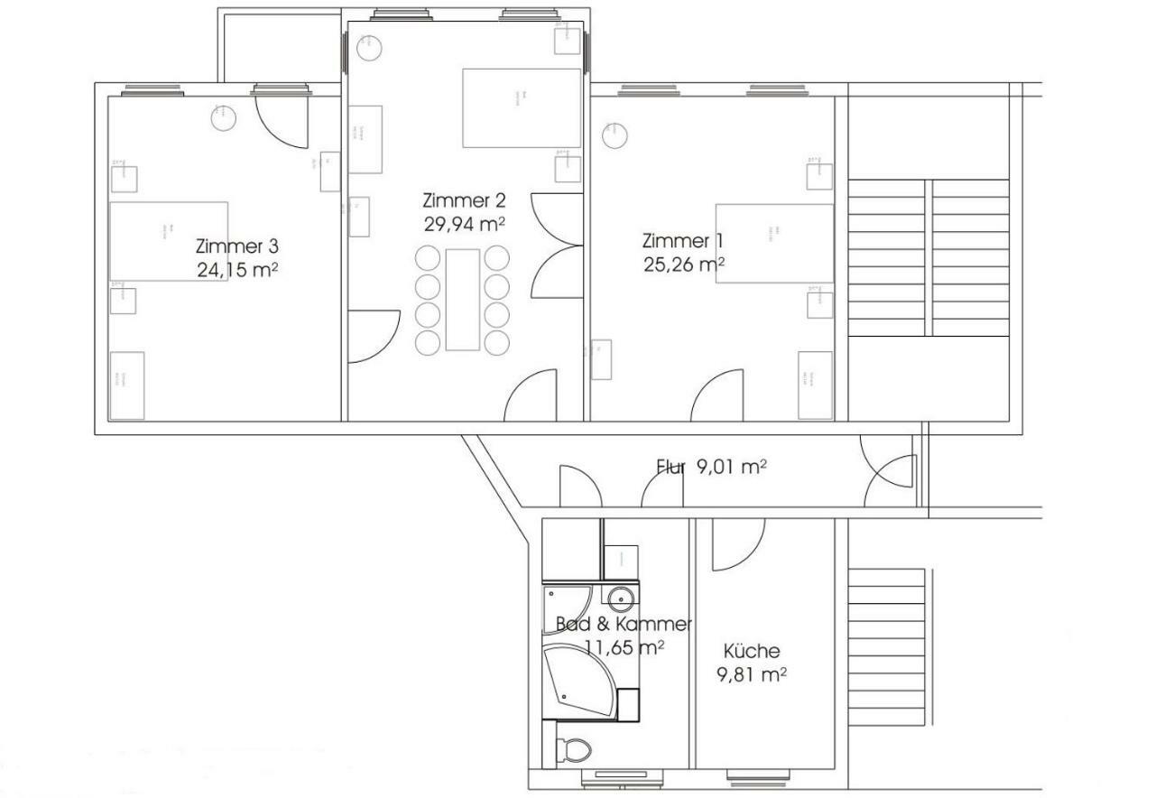 Elegante Altbauwohnung เบอร์ลิน ภายนอก รูปภาพ